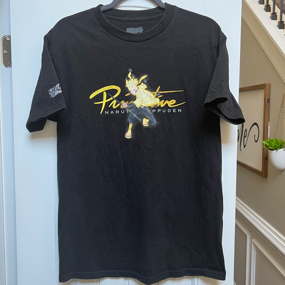 Naruto Shippuden x Primitive Tee shirt size M